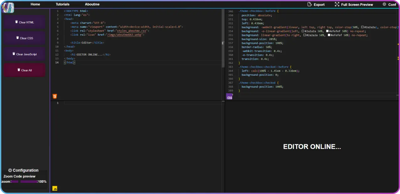 Editor Online